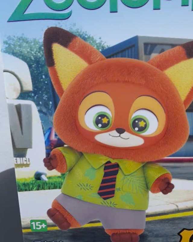 주토피아 닉 인형 블라인드박스